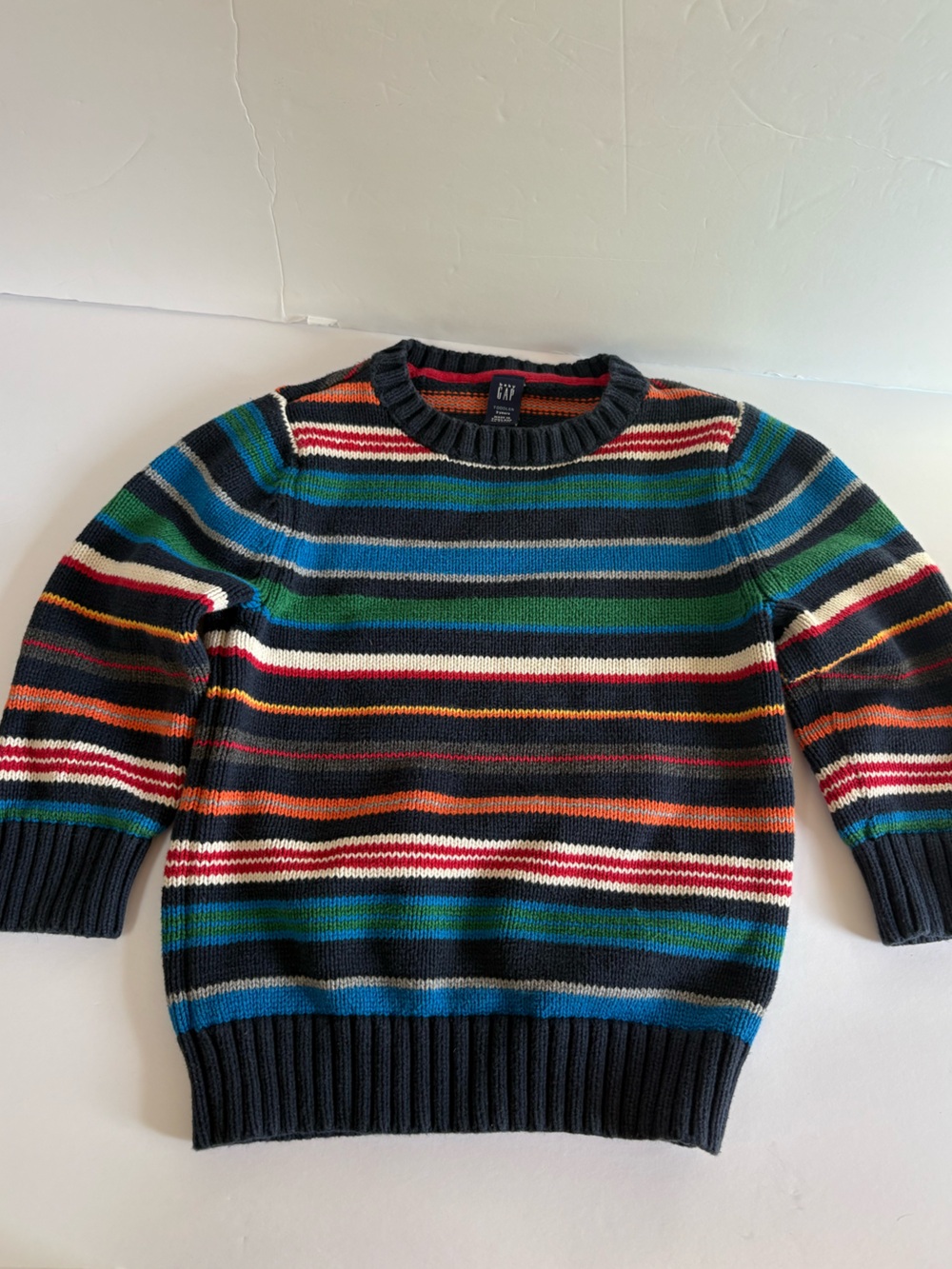 Baby Gap Kids Striped Knit Sweater Size Toddler 3 Years